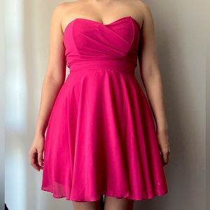 Pink Mini Dress